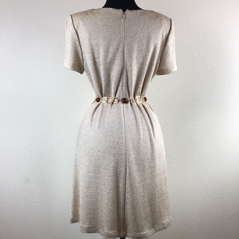VINTAGE EVER BEAUTY MADE IN USA WOMEN DRESS SIZE 10 - Picture 5 of 15